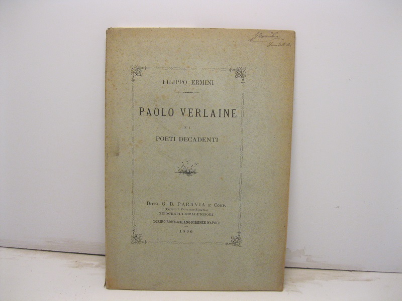Paolo Verlaine e i poeti decadenti